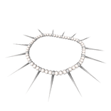 1.0 Spiked Pearls Necklace