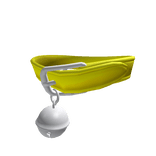 (1.0) Yellow Oversized Bell Collar