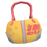 16ou yellow and pink star 2000s handbag y2k