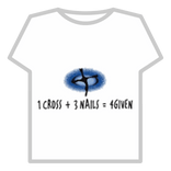 1 CROSS + 3 NAILS = 4-GIVEN