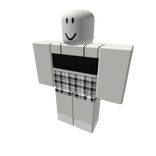 1st White Plaid Skirt