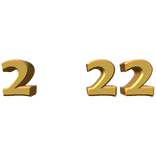 "2022" Sign