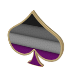 3.0 Asexual Pride Pin