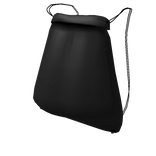 3.0 Black Drawstring Bag