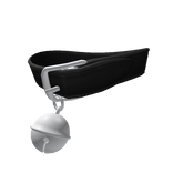 (3.0) Black Oversized Bell Collar
