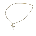 3.0 Brass Cross Necklace