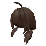 [3.0] Brown Undone Pigtails Hair