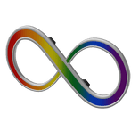 3.0 Infinity Rainbow Pin