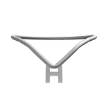 3.0 Initial Necklace - H