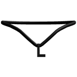 3.0 Initial Necklace - L in Black