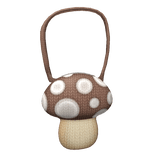(3.0) Knit Mushroom Bag - Brown