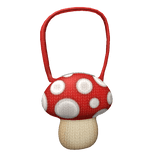 (3.0) Knit Mushroom Bag - Red