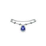 3.0 Luxurious Sapphire Necklace