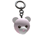 3.0 Pink Bear Keychain