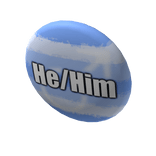 3.0 Pronoun Pin: He / Him