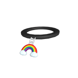 (3.0) Rainbow Necklace - Black