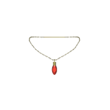 3.0 Red Christmas Light Necklace