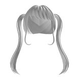 ୨3.0୧ Sweet Long Pigtails White