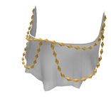 3.0 White/Gold Sultana's Royal Veil