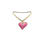 [3.0]Rose Gold Heart Necklace