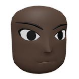3D Anime Head (Dark Skin Tone)