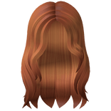 90's Supermodel Messy Hair Ginger