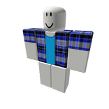 Blue Plaid Shirt  item