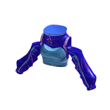 Admiral Off Shoulder Crop Top w/Star Charm 