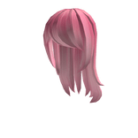 Adorable Long Pink Hair