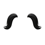 Adorable Short Hair Extensions Black