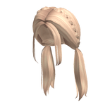 Aesthetic braided pigtails - Blonde