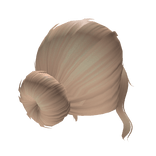 Aesthetic Casual Blonde Bun