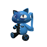 Aesthetic Cat Backpack (Blue)