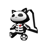 Aesthetic Cat Backpack (Skeleton) Block body