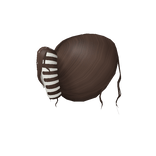 Aesthetic Curly Claw Clip In Brown