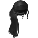 Aesthetic Fluffy Ponytail In Black 