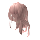 Aesthetic Hime Hair in Pink