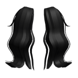 Aesthetic Pigtails Extension (Black)