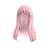 Aesthetic Pink Hair With Clips