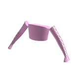 ✅ Aesthetic Pink Tube top with net sleeves preppy