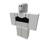 Aesthetic White Black top necklace layer cute emo