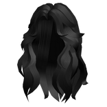 Aesthetic Y2k Layered Black Wolf Cut