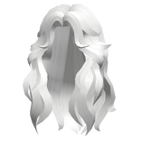 Aesthetic Y2k Layered White Wolf Cut