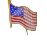 American Flag Lapel Pin