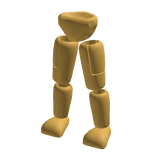 Animatronic Golden Brown Pants