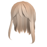 Anime Blonde Cute Long Hair