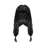 Anime Fluffy Braids (Black)