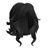 Anime Layered Short Y2K Messy Popular Hair (Black)