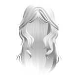 Anime Layered Y2K Messy Popular Girl Hair (White)