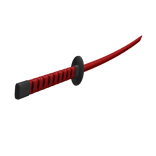 Anime Red Katana